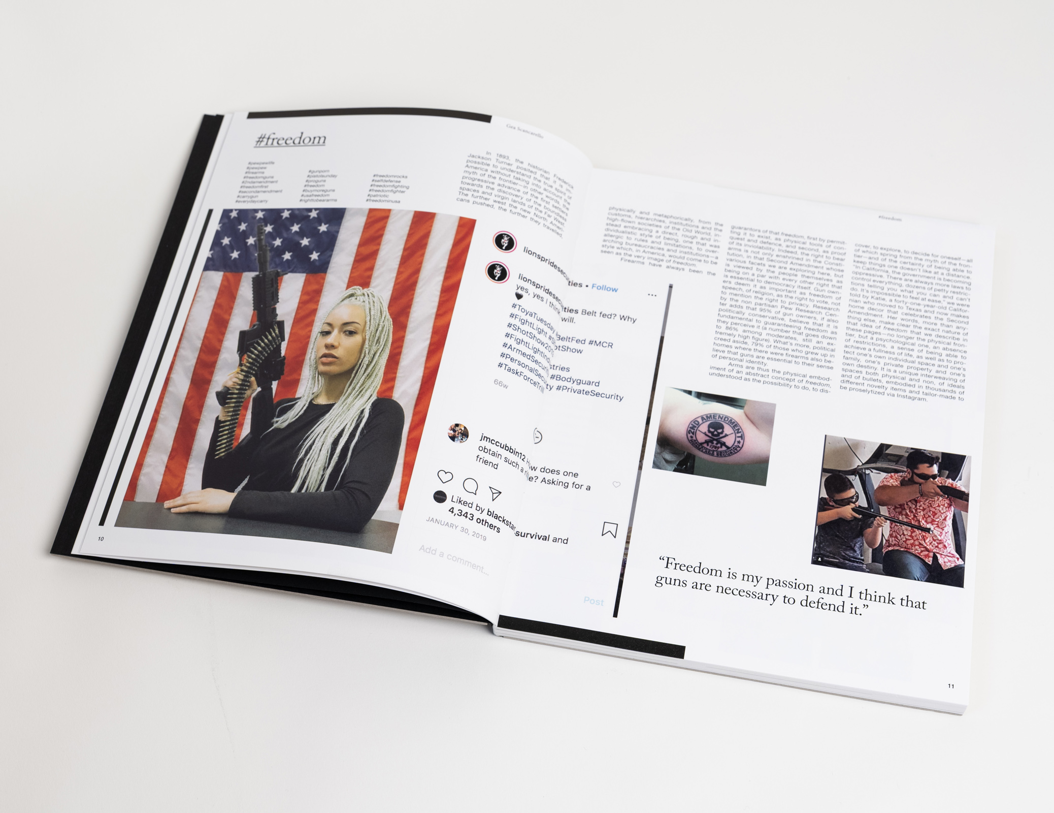 THE AMERIGUNS (print + book)